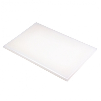 PLANCHE A DECOUPER POLYETHYLENE BLANC EPAISSEUR 2 CM