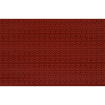 TAPIS RELIEF MOTIF "FLEURS"
