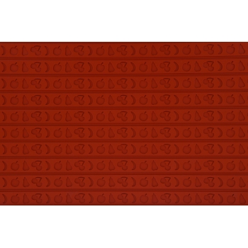 TAPIS RELIEF MOTIF "FRUITS"