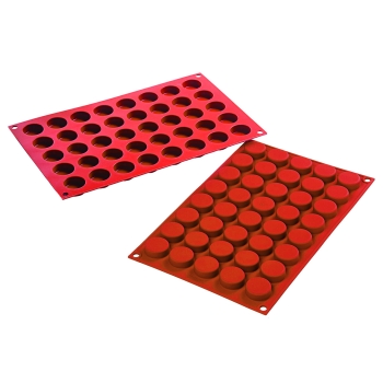 MOULE SILIKOMART PROFESSIONNEL 40 PASTILLES - GAMME SILICON FLEX