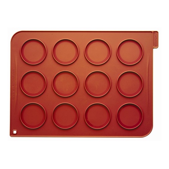 PLAQUE MACARONS SILIKOMART PROFESSIONNEL
