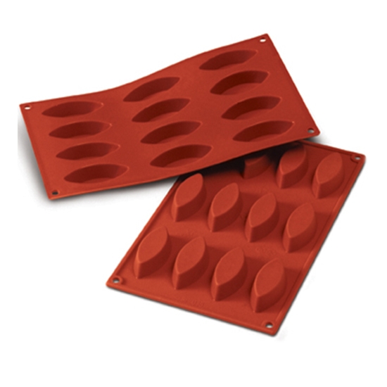 MOULE SILIKOMART PROFESSIONNEL BARQUETTES - GAMME SILICON FLEX
