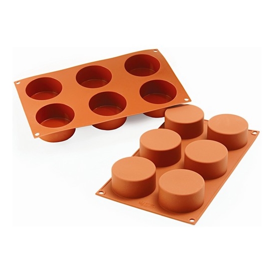 MOULE  CYLINDRES SILIKOMART PROFESSIONNEL - GAMME SILICON FLEX