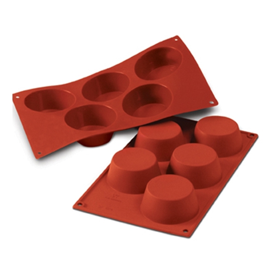 MOULE MUFFINS SILIKOMART PROFESSIONNEL - GAMME SILICON FLEX