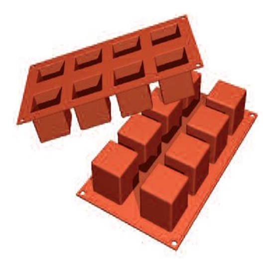 MOULE SILIKOMART PROFESSIONNEL CUBES - GAMME SILICON FLEX