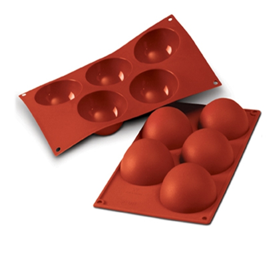 MOULE DEMI-SPHERES SILIKOMART PROFESSIONNEL - GAMME SILICON FLEX