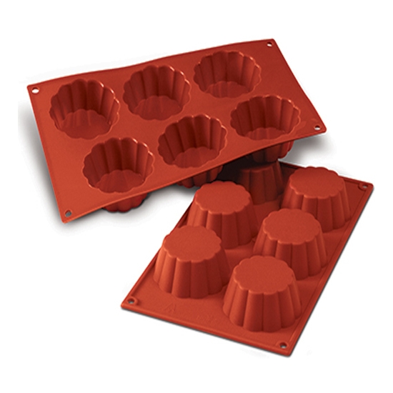 MOULE SILIKOMART PROFESSIONNEL BRIOCHES - GAMME SILICON FLEX