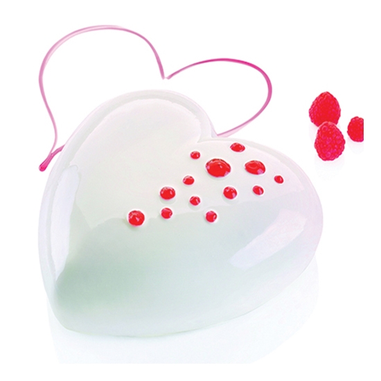 MOULE SILIKOMART PROFESSIONNEL COEUR BOMBE TI AMO