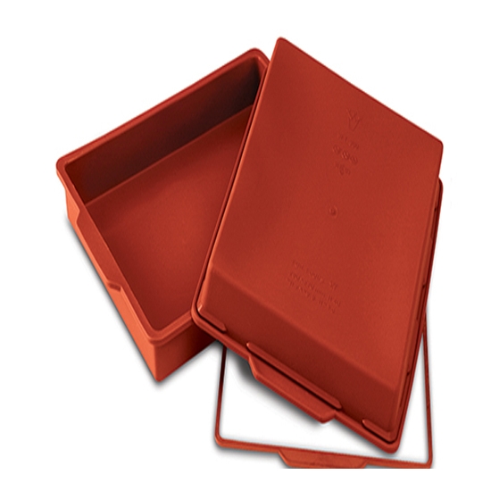 PLAT A ROTIR RECTANGLE SILIKOMART PROFESSIONNEL - GAMME UNIFLEX