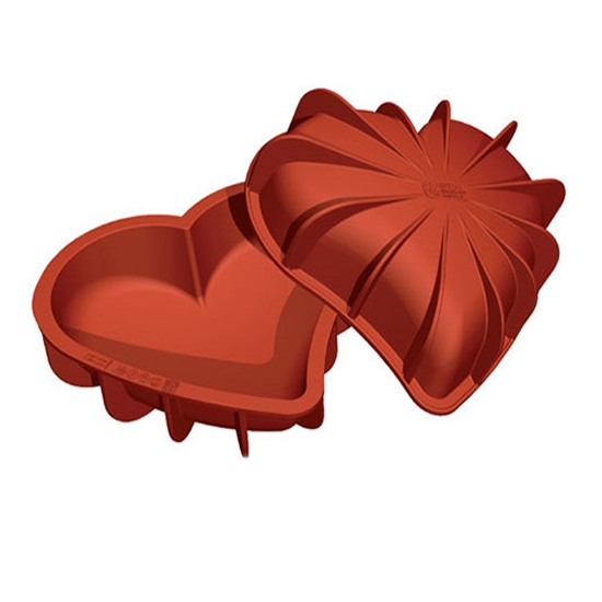 MOULE COEUR BOMBÉ SILIKOMART PROFESSIONNEL - GAMME UNIFLEX