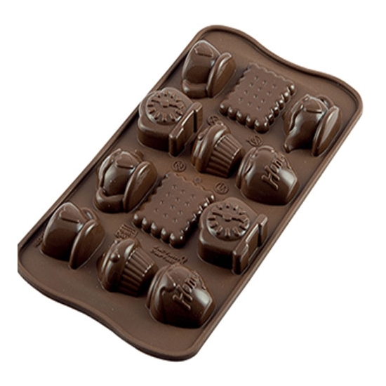 PLAQUE SILIKOMART PROFESSIONNEL POUR CHOCOLAT 15