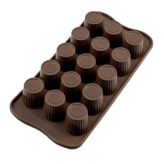 PLAQUE SILIKOMART PROFESSIONNEL POUR CHOCOLAT 6