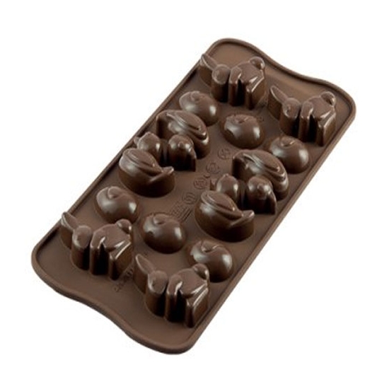 PLAQUE SILIKOMART PROFESSIONNEL POUR CHOCOLAT 7