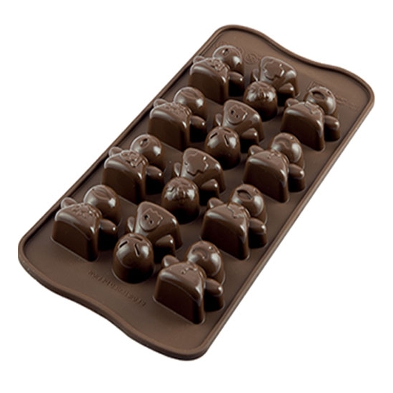 PLAQUE SILICONE POUR CHOCOLAT 13