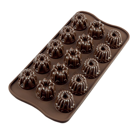 PLAQUE SILIKOMART PROFESSIONNEL POUR CHOCOLAT 17