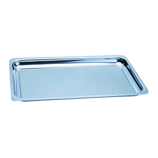 PLATEAU INOX POUR VITRINE