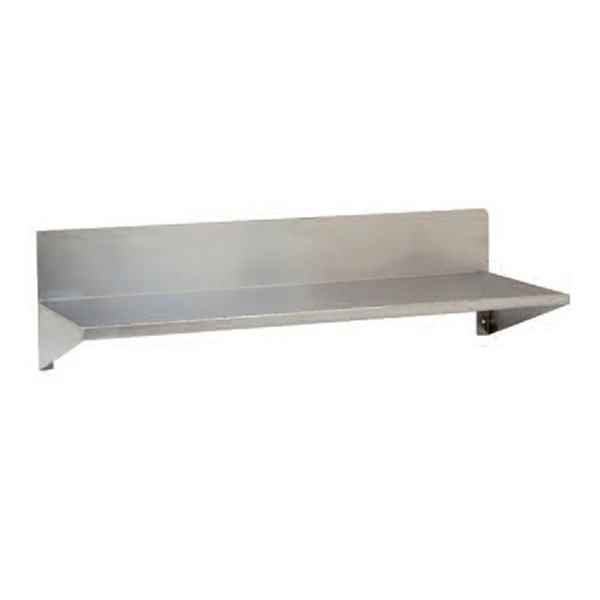 ETAGERE INOX AVEC CONSOLE