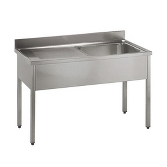 PLONGE INOX NON DEMONTABLE.