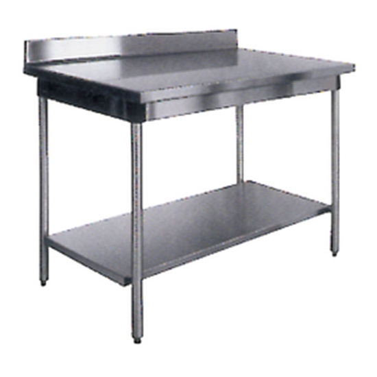 TABLE INOX AVEC DOSSERET