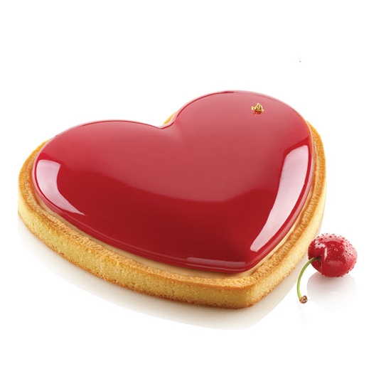 KIT SILIKOMART PROFESSIONNEL TARTE COEUR