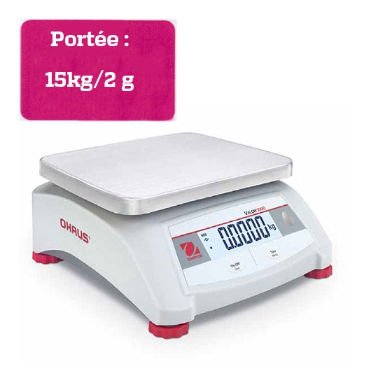 BALANCE COMPACTE DE  COMPTOIR  - Portée 15 kg