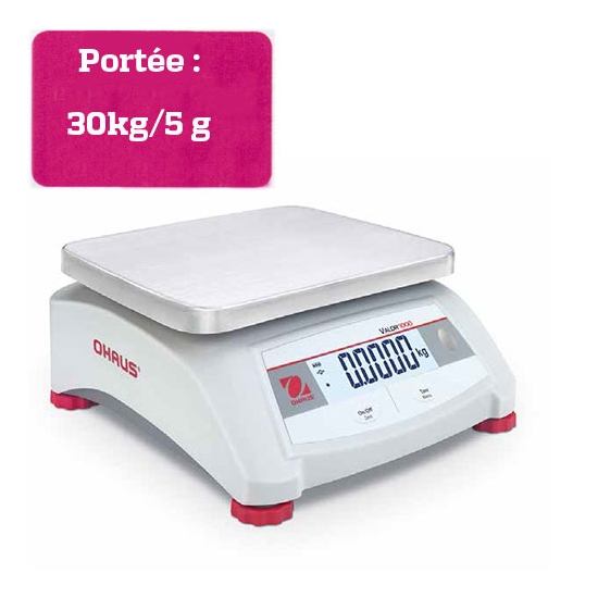 BALANCE COMPACTE DE  COMPTOIR - Portée 30 kg