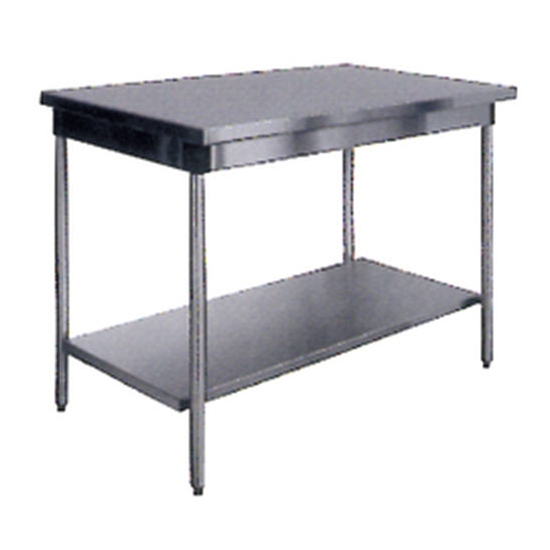 TABLE INOX SANS DOSSERET