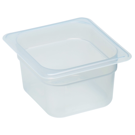 BOITE POLYPROPYLENE 1/6+COUVERCLE - 176X162 MM