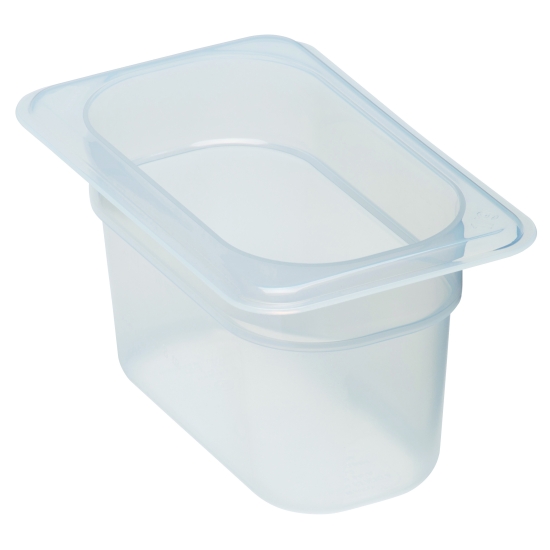BOITE POLYPROPYLENE 1/9+COUVERCLE - 176X108 MM