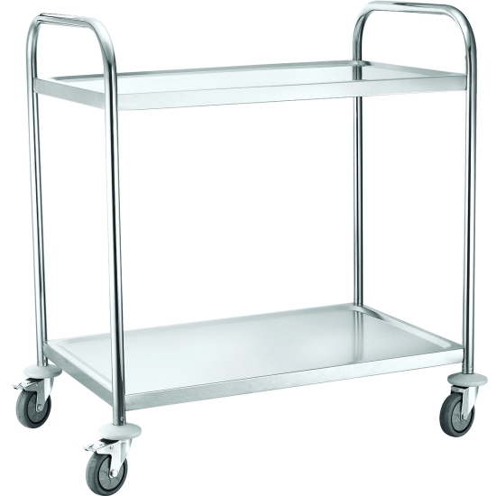 CHARIOT DE SERVICE 2 PLATEAUX
