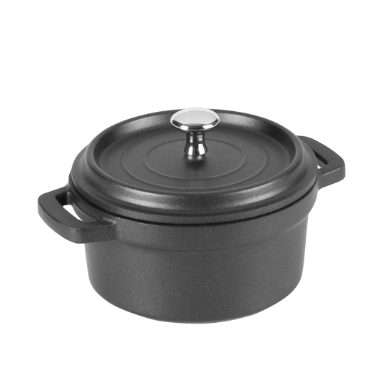 MINI COCOTTE RONDE FONTE D ALU