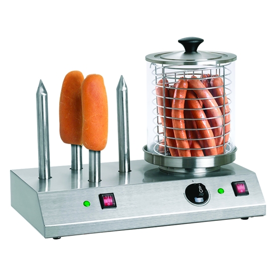 CHAUFFE SAUCISSES 4 PLOTS CHAUFFES
