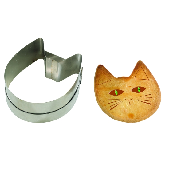 DECOUPOIR INOX TETE DE CHAT