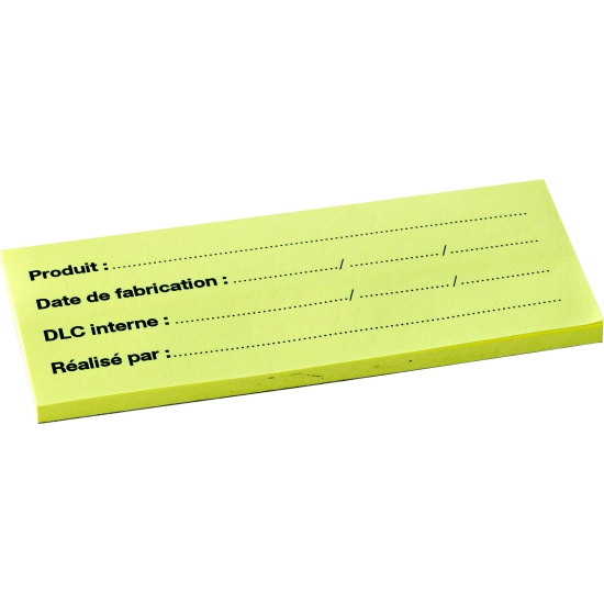 6 BLOCS NOTE ''TRACABILITE ALIMENTAIRE''