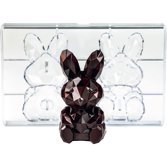 MOULE TRITAN LAPIN ORIGAMI