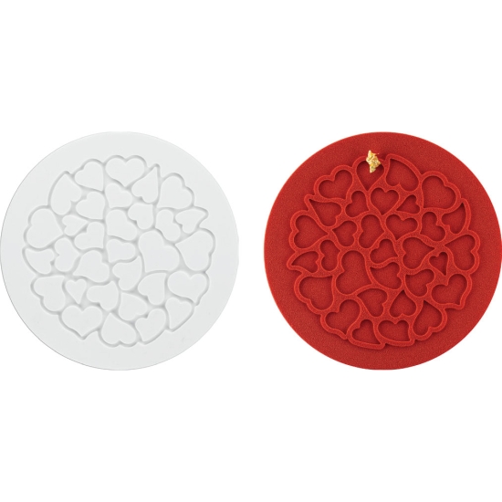 TAPIS SILIKOMART PROFESSIONNEL DECOR COEURS LOVE