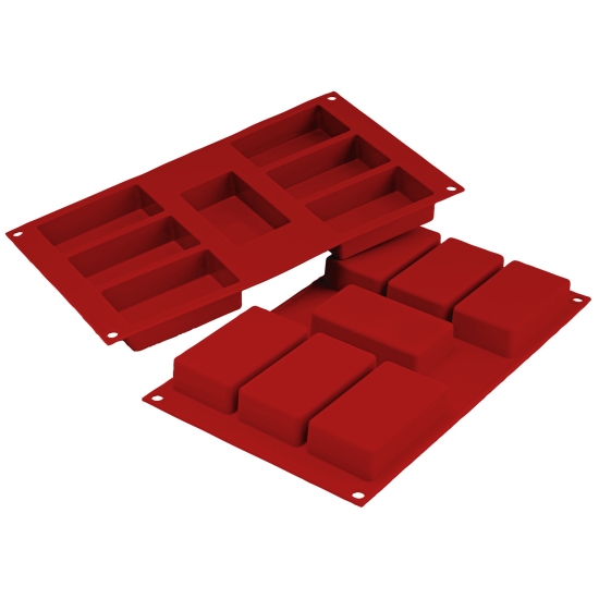 MOULE PETITS RECTANGLES SILIKOMART PROFESSIONNEL - GAMME SILICON FLEX