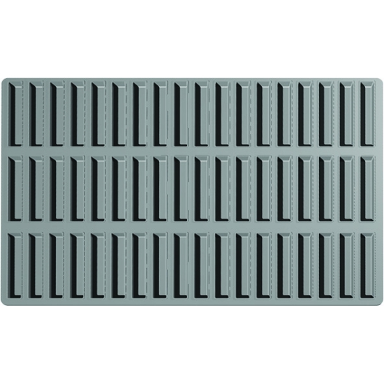 PLAQUE MAE PROFESSIONNEL 54 GENOISES ET INSERTS RECTANGLES - GAMME SILMAE