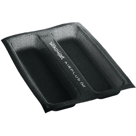 MOULE DE CUISSON SILIKOMART PROFESSIONNEL AIR PLUS -  4 BRIOCHES OU SANDWICHS