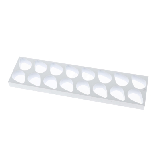 MOULE PLASTIQUE RAPIDE MINI GATEAUX GOUTTE 50X35 MM