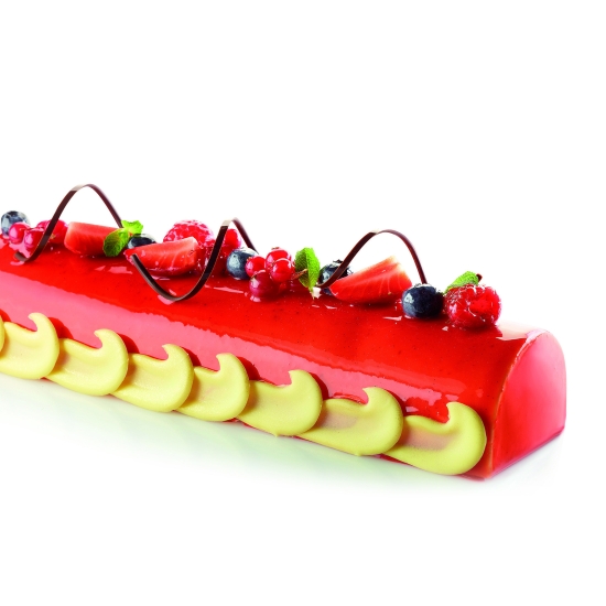 MOULE A BUCHE  SILIKOMART PROFESSIONNEL 4 EMPREINTES