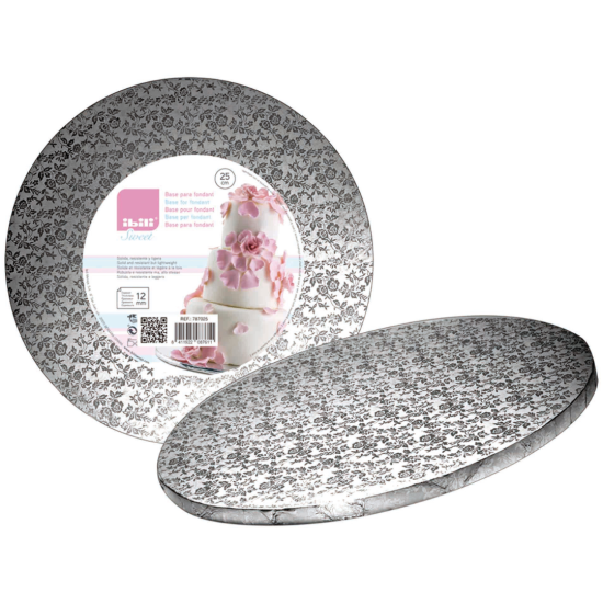 PLATEAU ROND POUR WEDDING CAKE - HAUTEUR 12 MM