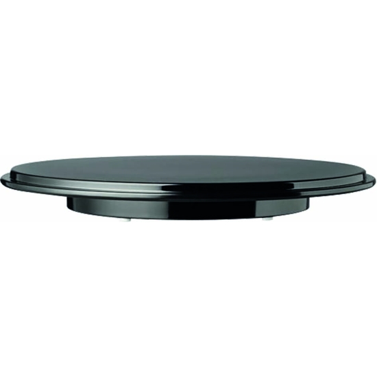 PLATEAU MELAMINE NOIR Ø 310 MM
