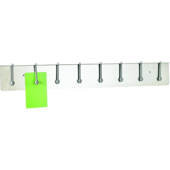 BARRE PORTE FICHES A RESSORTS - INOX