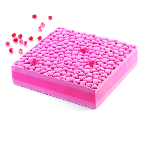 TAPIS RELIEF DÉCOR COEUR