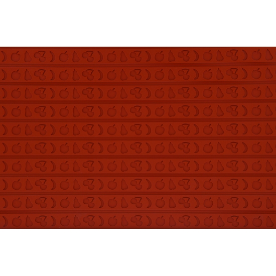 TAPIS RELIEF MOTIF "FRUITS"