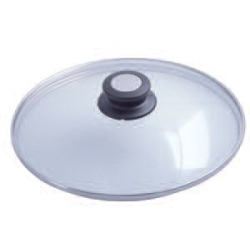 COUVERCLE EN VERRE CERCLE INOX