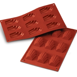 MOULE SILIKOMART PROFESSIONNEL MADELEINES - GAMME SILICON FLEX