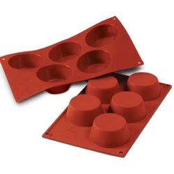 MOULE MUFFINS SILIKOMART PROFESSIONNEL - GAMME SILICON FLEX
