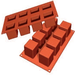 MOULE SILIKOMART PROFESSIONNEL CUBES - GAMME SILICON FLEX